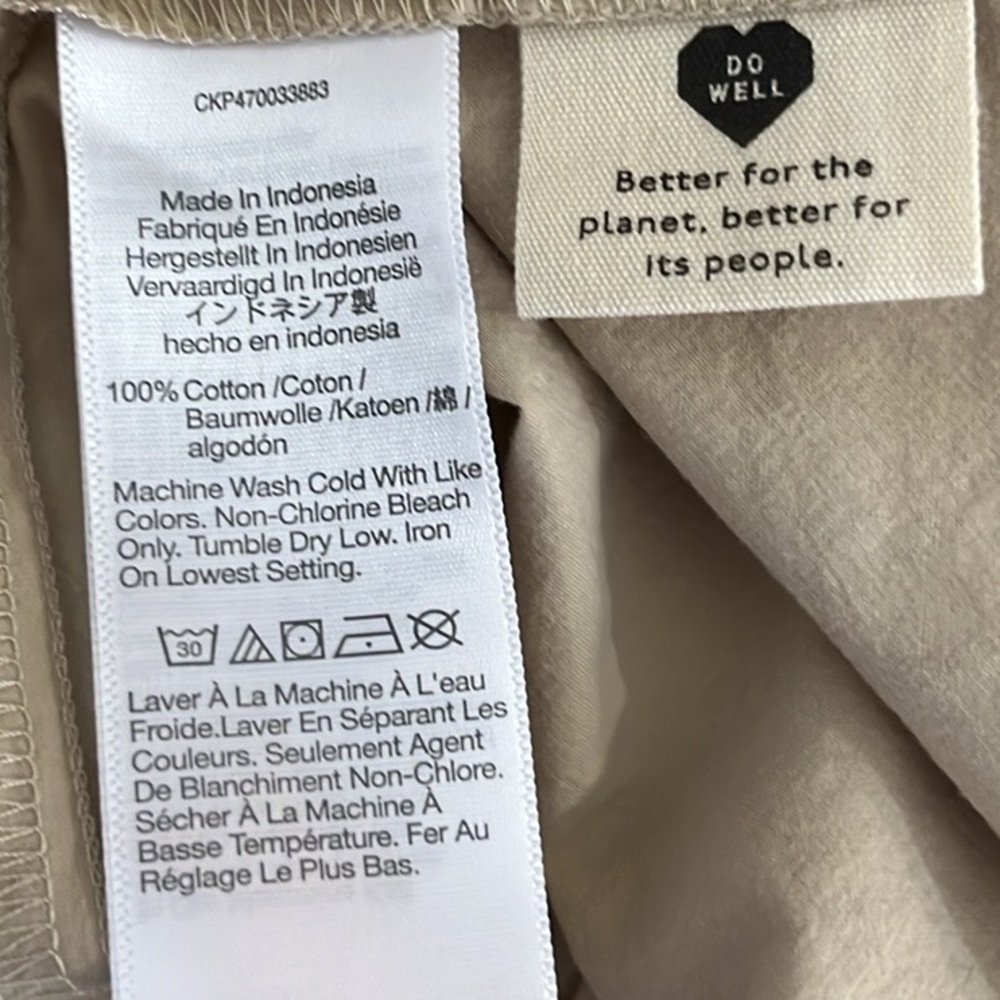 Madewell Patchwork Tie Peasant Top - Picture 14 of 14